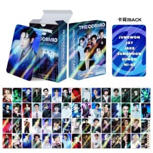 ENHYPEN '' The Cosmic '' Çift Yön Baskılı Hologramlı Lomo Card Seti (60 Pcs)