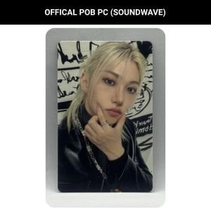 STRAY KIDS Felix ''  World Tour DOMINATE SEOUL SOUNDWAVE Pop-Up Event '' Photocard