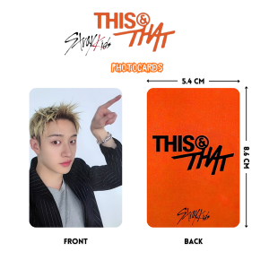 STRAY KIDS Bangchan '' This & That '' Photocards Set