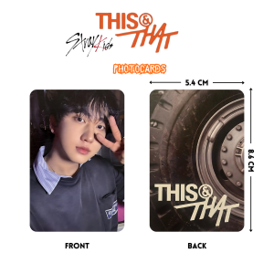 STRAY KIDS Changbin '' This & That '' Photocards Set