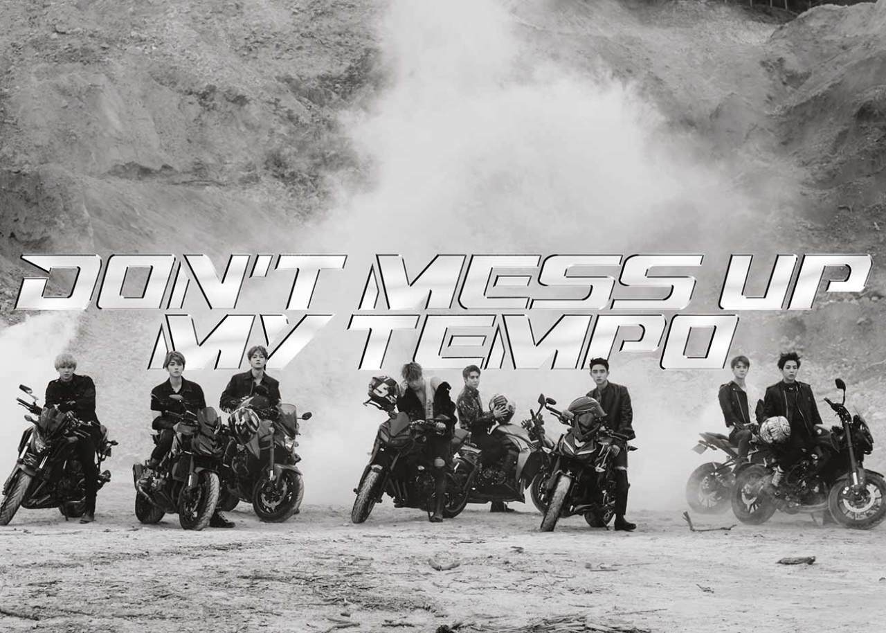 EXO ''DON'T MESS UP MY TEMPO'' GRUP POSTER VE KARTPOSTALLARI