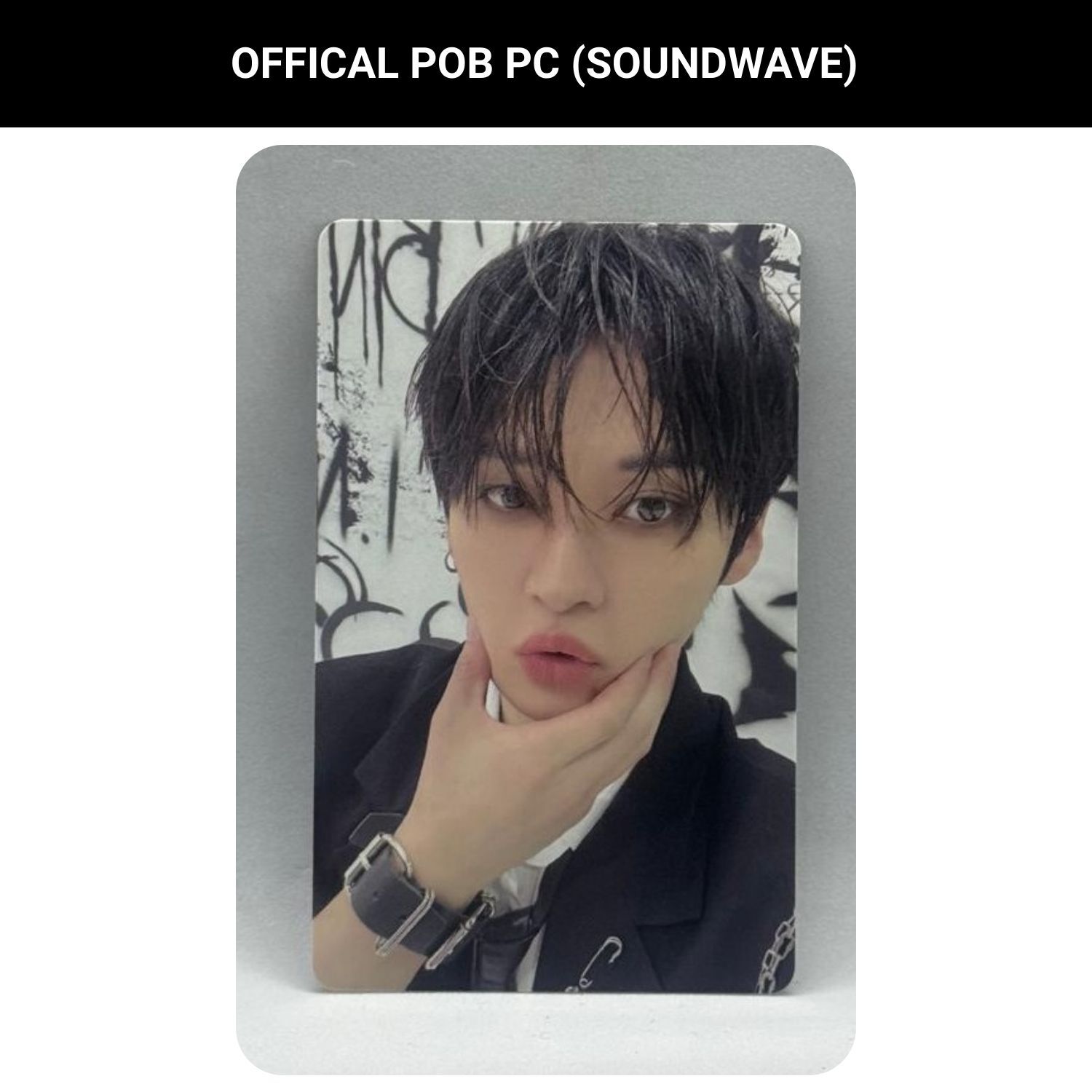 STRAY KIDS Lee Know '' World Tour DOMINATE SEOUL SOUNDWAVE Pop-Up Event '' Photocard