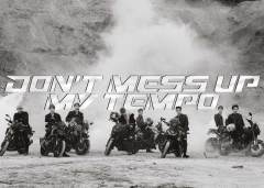 EXO ''DON'T MESS UP MY TEMPO'' GRUP POSTER VE KARTPOSTALLARI KART POSTAL - 1