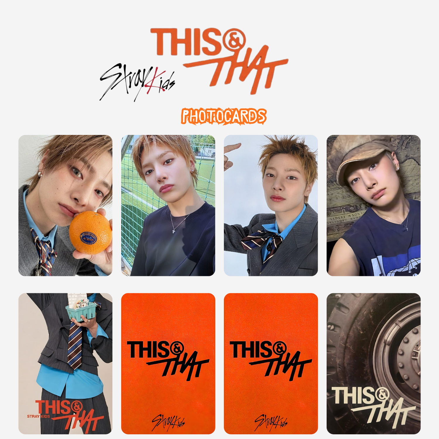 STRAY KIDS IN '' This & That '' Photocards Set
