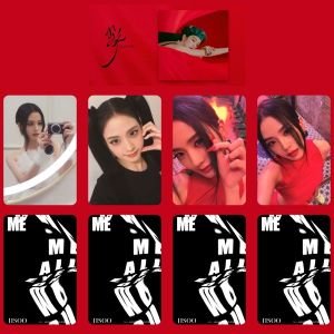 BLACKPINK Jisoo '' ME '' Black 1 Albüm Kart Seti