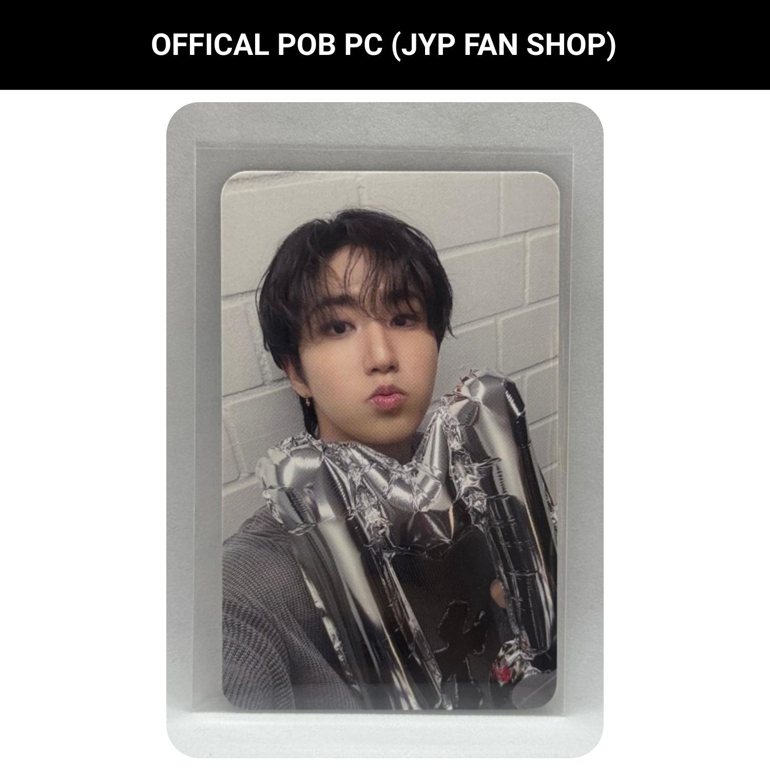 STRAY KIDS Han '' Karma '' JYP FAN SHOP POB Photocard