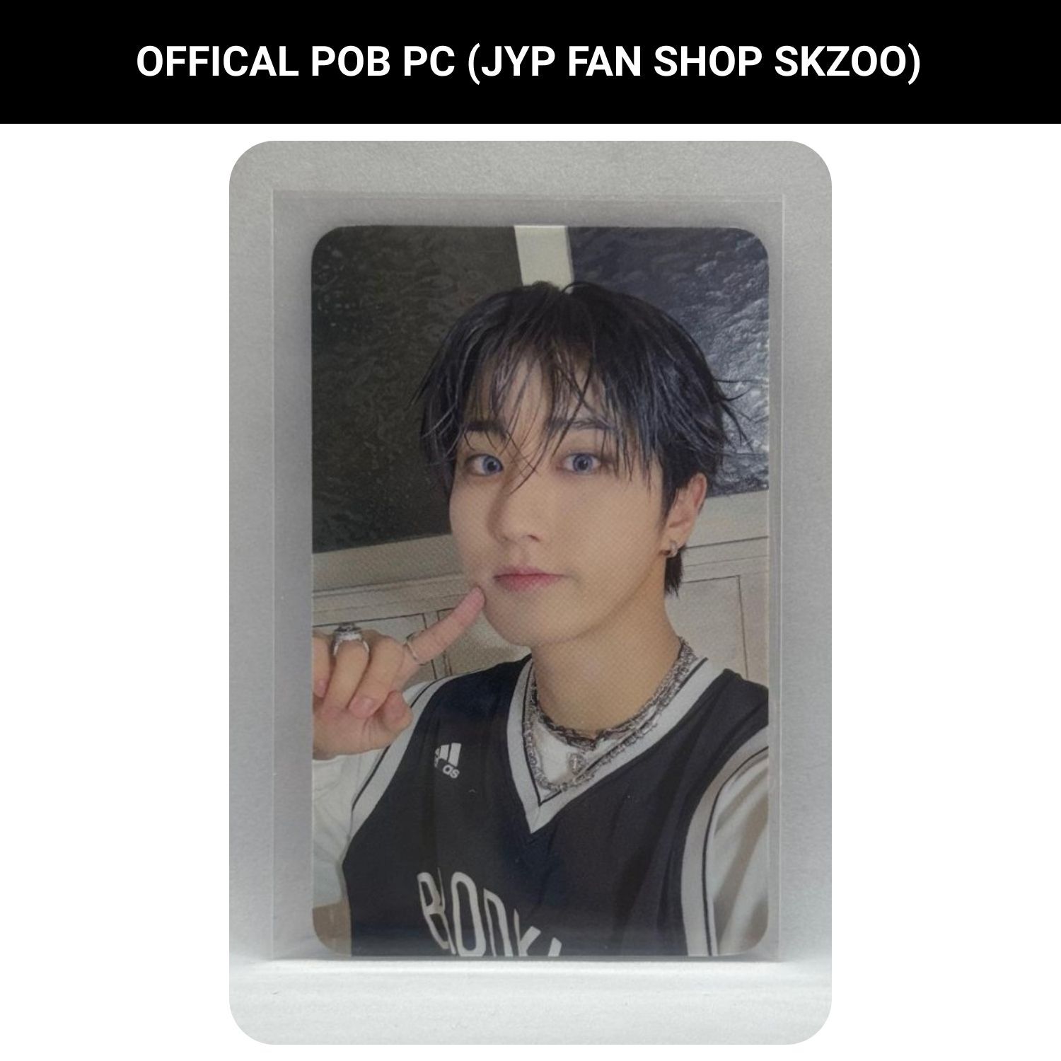 STRAY KIDS Han '' Karma '' JYP FAN SHOP SKZOO POB Photocard