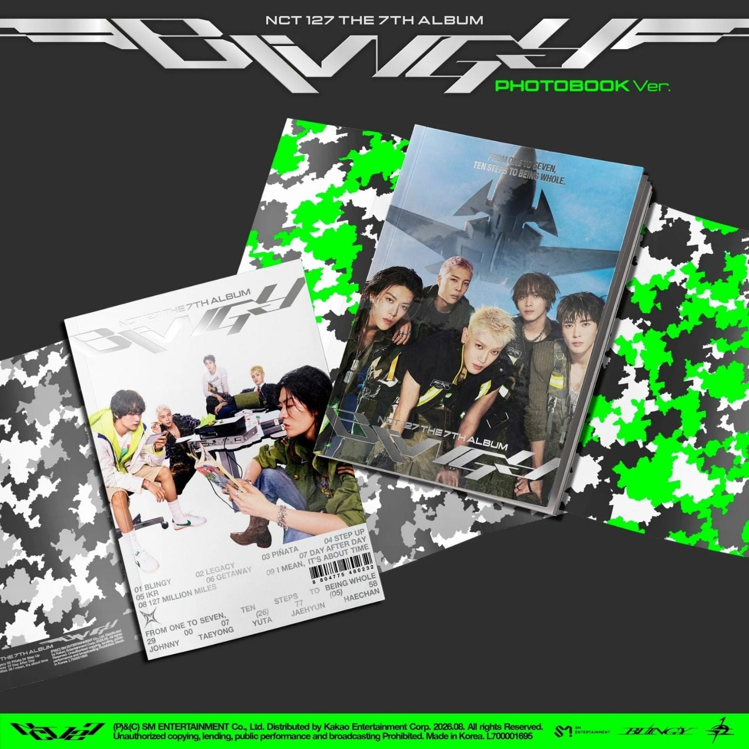 NCT 127 – The 7th Album [BLINGY] (Photobook Ver.) (Random)