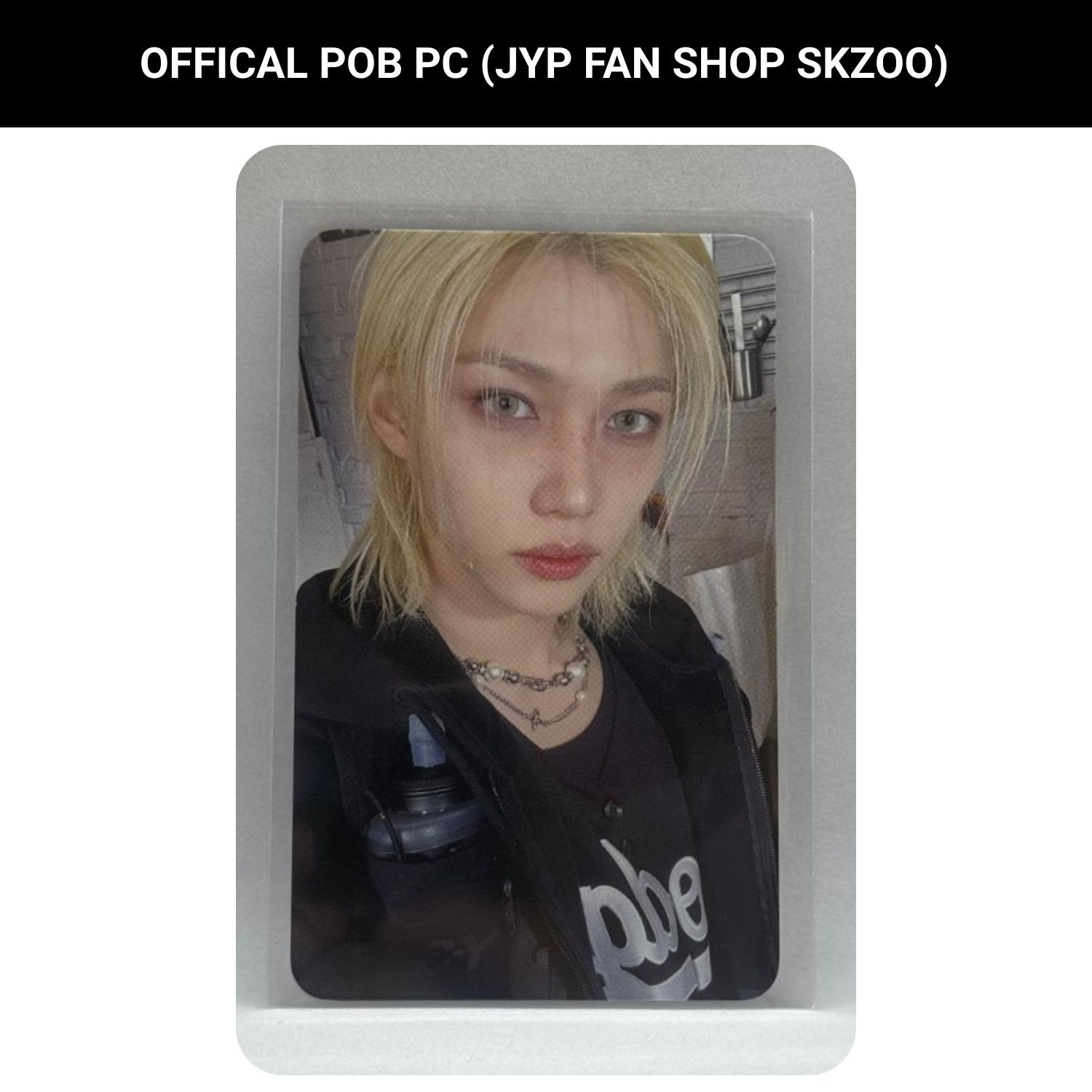STRAY KIDS Felix '' Karma '' JYP FAN SHOP SKZOO POB Photocard