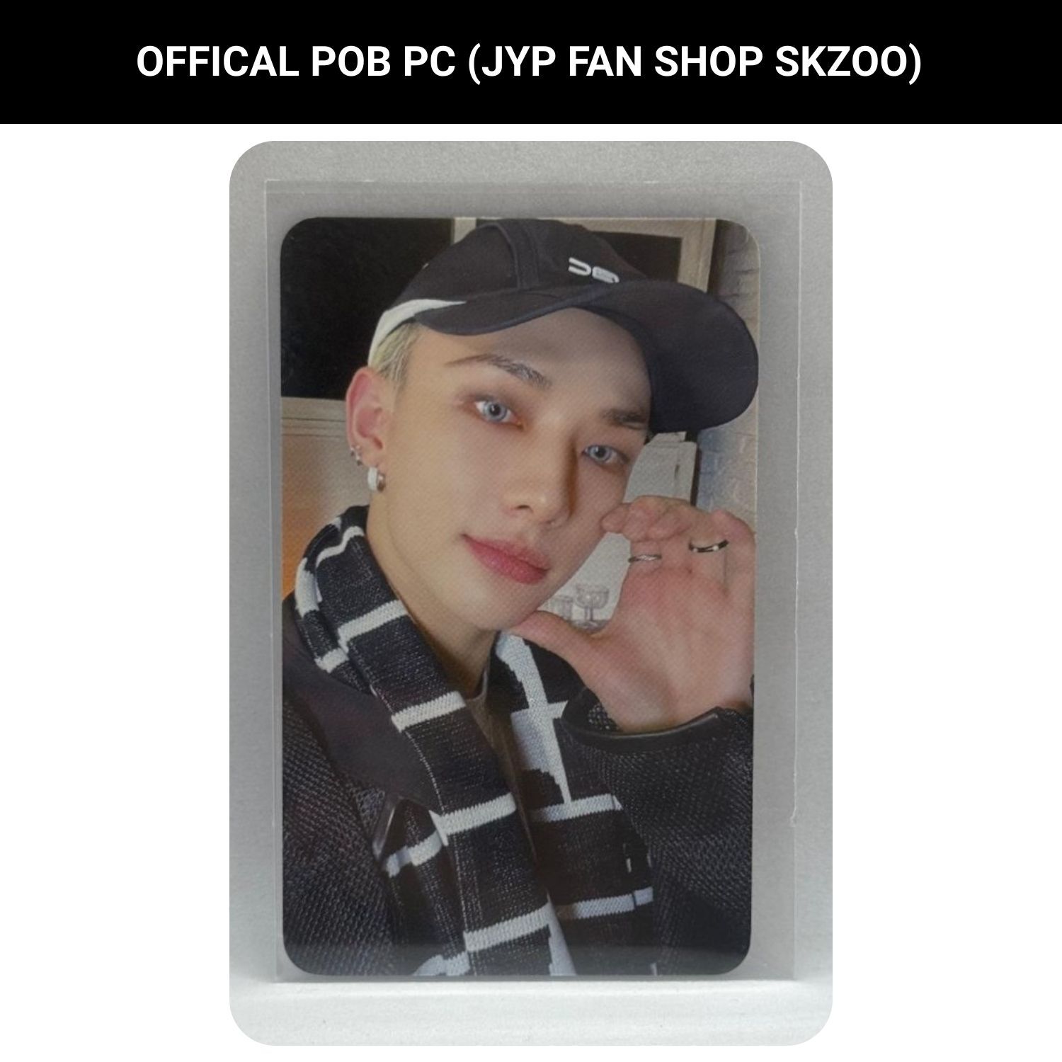 STRAY KIDS Hyunjin '' Karma '' JYP FAN SHOP SKZOO POB Photocard