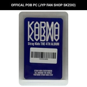 STRAY KIDS IN '' Karma '' JYP FAN SHOP SKZOO POB Photocard