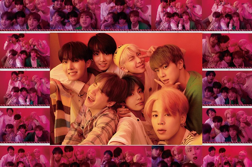 BTS ''PERSONA'' GRUP VE ÜYE KARTPOSTALLARI (VERSIYON 1)