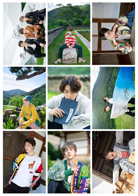 BTS ''Summer Package in Korea 2019'' İmzalı Fotokart Seti - Set2