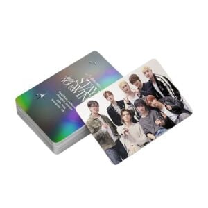 STRAY KIDS '' Stay With Your Wings '' Çift Yön Baskılı Hologramlı Lomo Card Seti (60 Pcs)