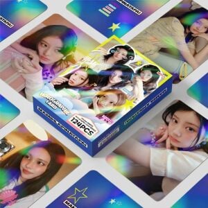 ILLIT '' Mamihlapinatapai '' Çift Yön Baskılı Hologramlı Lomo Card Seti (60 Pcs)