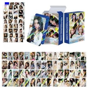 ILLIT '' Mamihlapinatapai '' Çift Yön Baskılı Hologramlı Lomo Card Seti (60 Pcs)