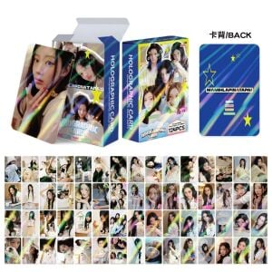 ILLIT '' Mamihlapinatapai '' Çift Yön Baskılı Hologramlı Lomo Card Seti (60 Pcs)