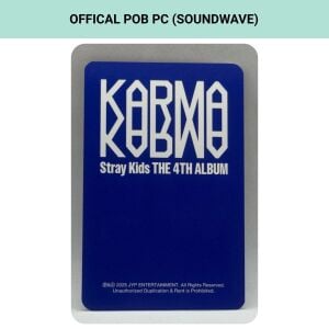 STRAY KIDS Bangchan '' Karma '' Soundwave POB Photocard