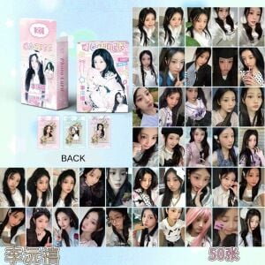 ILLIT '' Wonhee '' Çift Yön Baskılı Lomo Card Seti (50 Pcs)