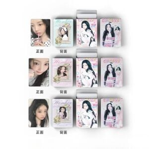 ILLIT '' Wonhee '' Çift Yön Baskılı Lomo Card Seti (50 Pcs)