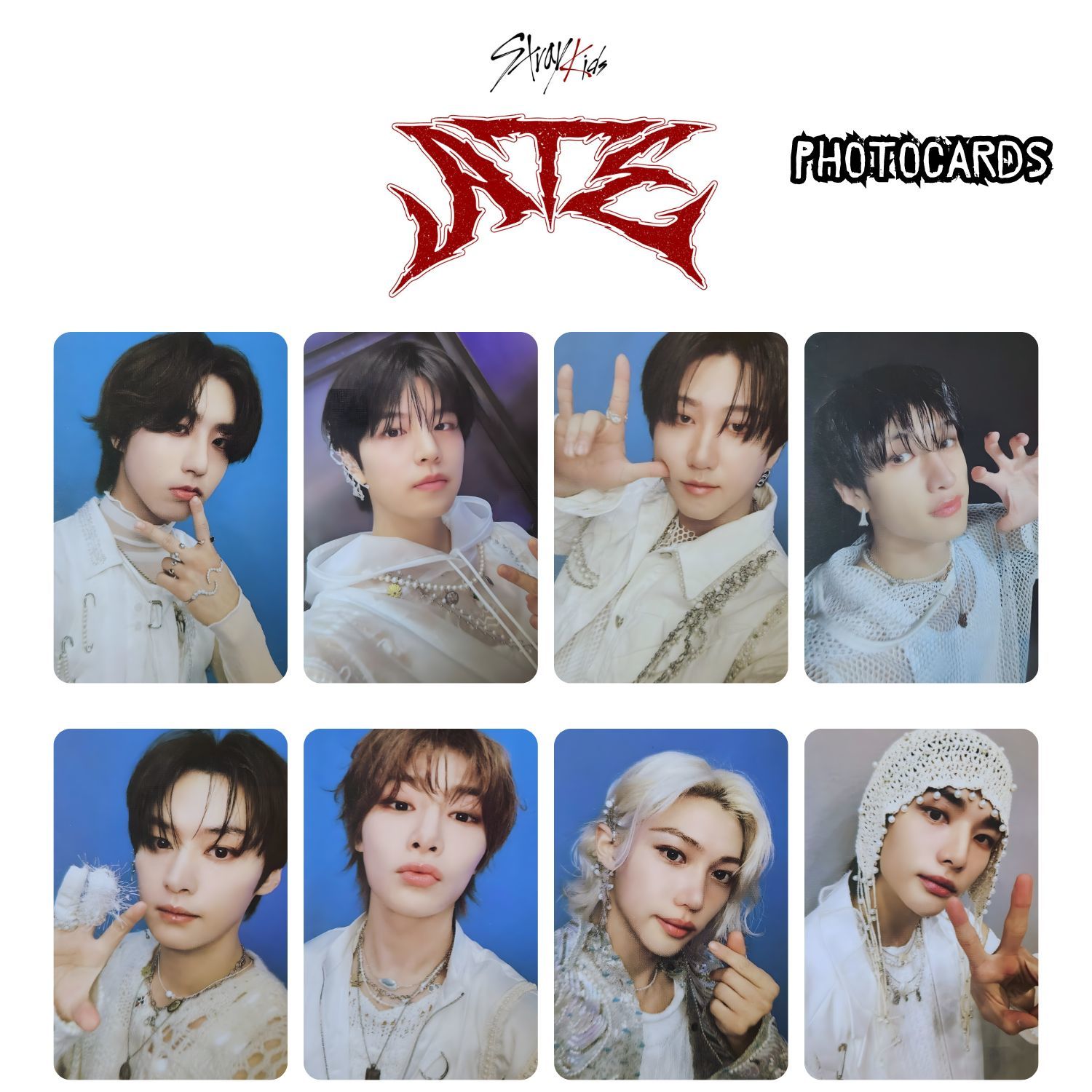 STRAY KIDS '' ATE '' Photocards Set - Limited Ver.