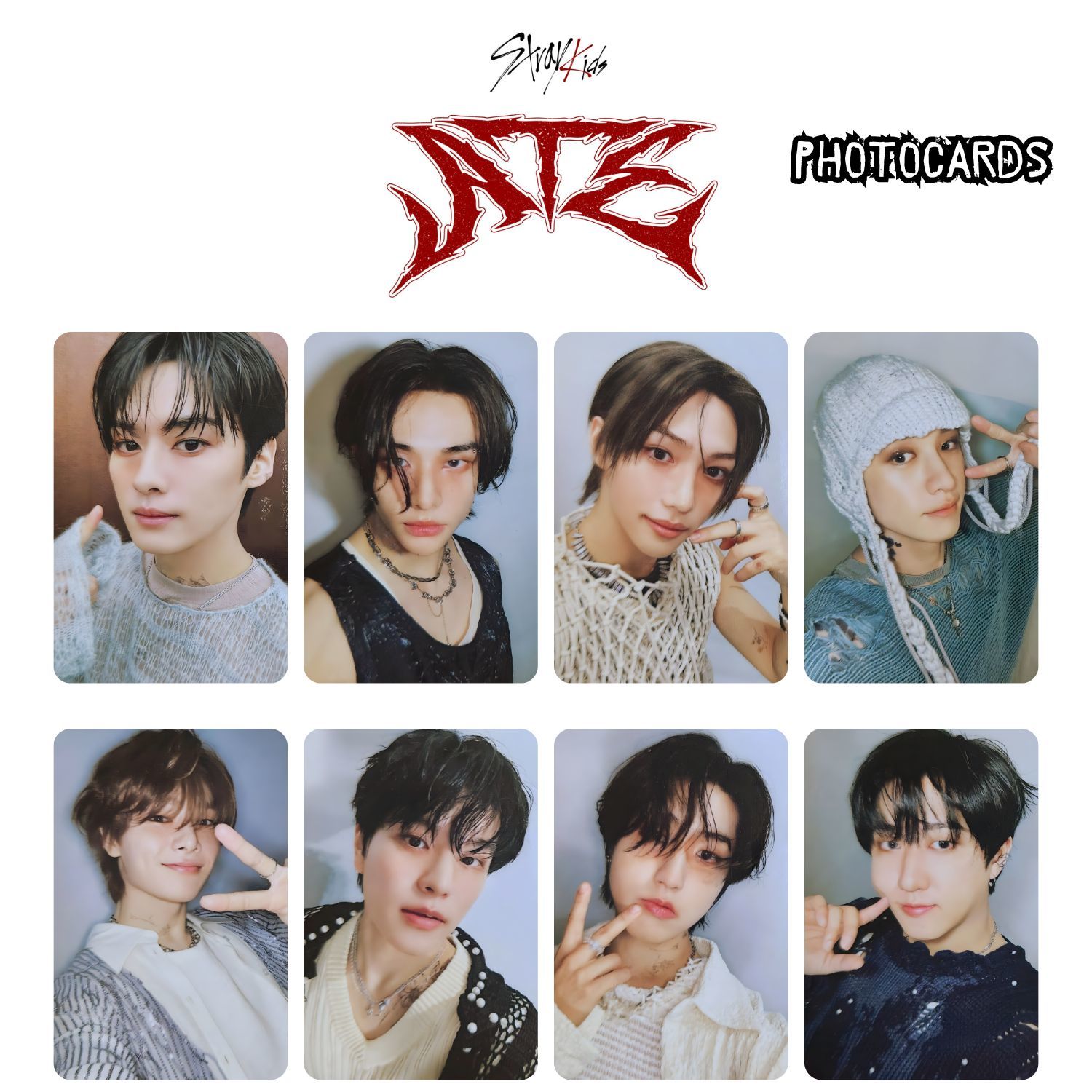STRAY KIDS '' ATE '' Photocards Set - Accordion Ver.