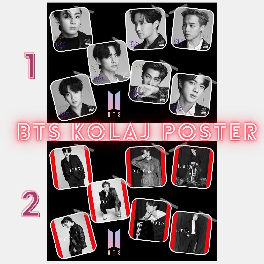 BTS ''Dicon'' Kolaj Posterler