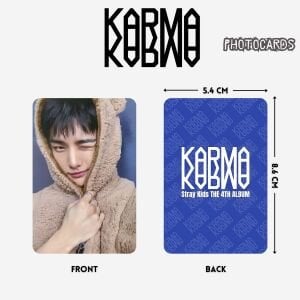 STRAY KIDS '' Karma '' Photocards Set POB 2
