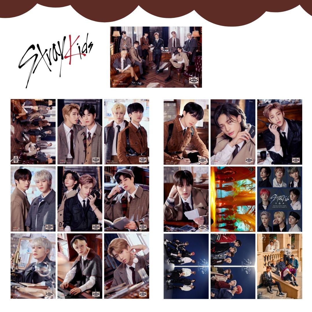 STRAY KIDS '' SKZ-X '' Fotokart Seti