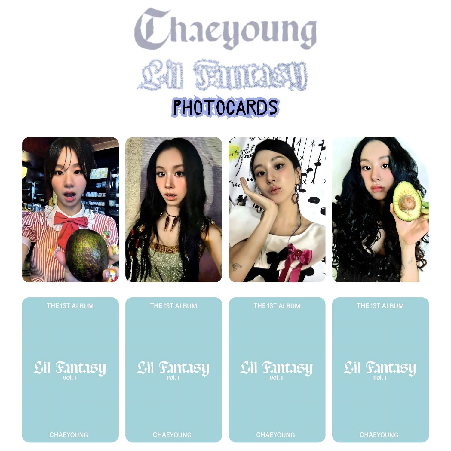 TWICE Chaeyoung '' Lil Fantasy '' Photocards Set