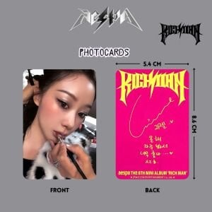 AESPA Giselle '' Rich Man '' Photocards Set