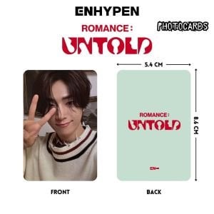 ENHYPEN Jay '' ROMANCE : Untold '' Photocards Set