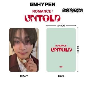 ENHYPEN Jungwoon '' ROMANCE : Untold '' Photocards Set