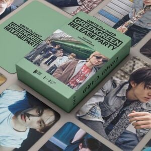 CORTIS '' GreenGreen Release Party '' Çift Yön Baskılı Lomo Card Seti (55 Pcs)