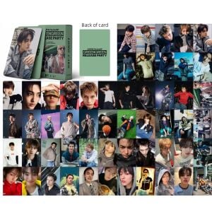 CORTIS '' GreenGreen Release Party '' Çift Yön Baskılı Lomo Card Seti (55 Pcs)