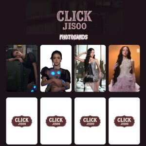 BLACKPINK Jisoo '' Click '' Photocards Set