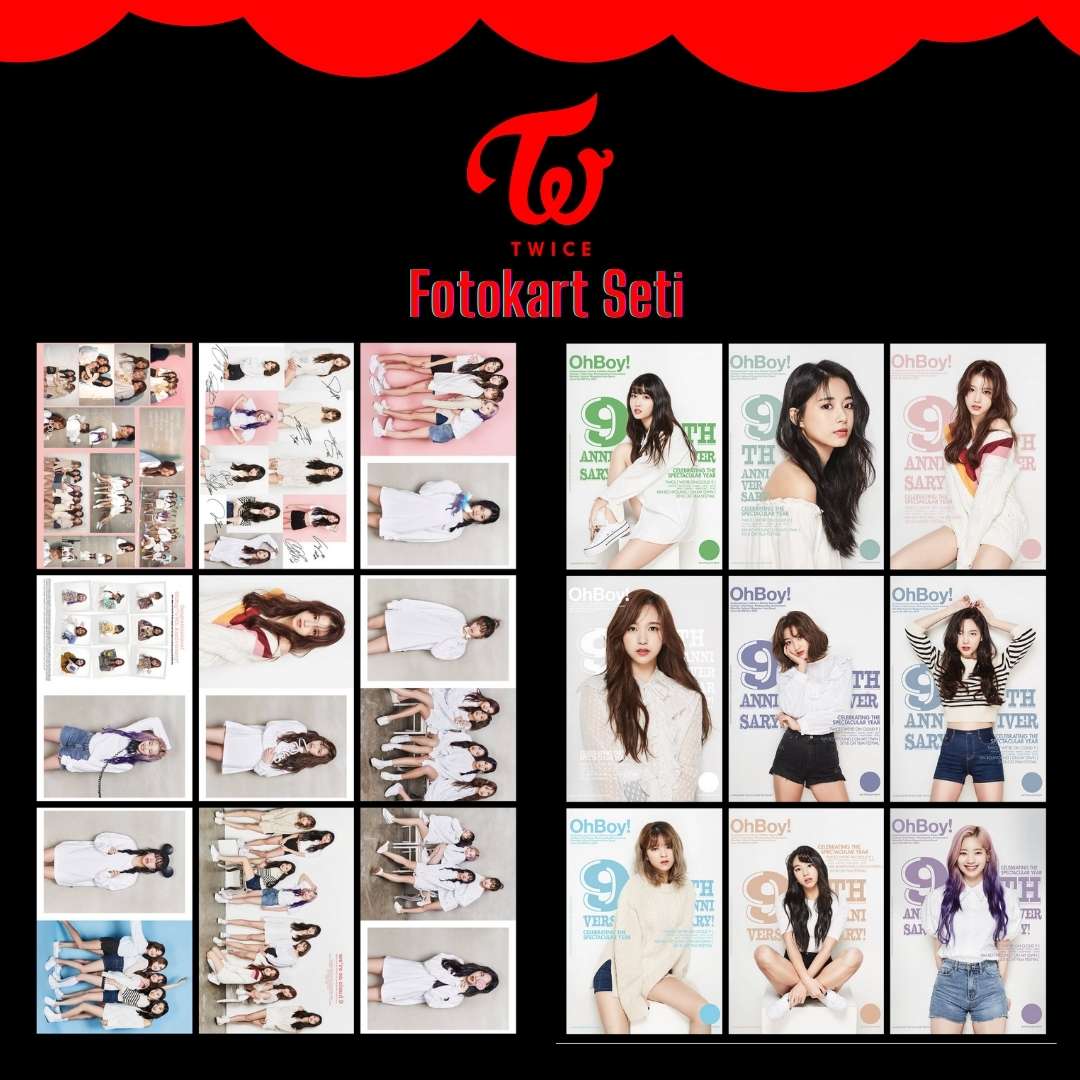 TWICE ''Anniversary'' Fotokart Seti