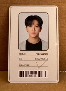 STRAY KIDS Changbin '' Nacific X Stray Kids '' Photocard