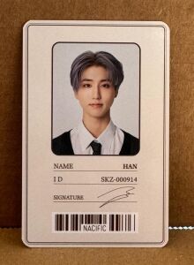 STRAY KIDS Han '' Nacific X Stray Kids '' Photocard