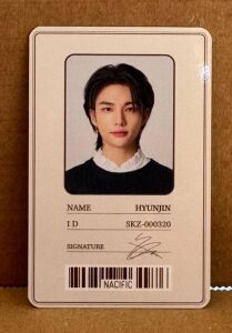 STRAY KIDS Hyunjin '' Nacific X Stray Kids '' Photocard