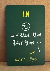 STRAY KIDS IN '' Nacific X Stray Kids '' Photocard