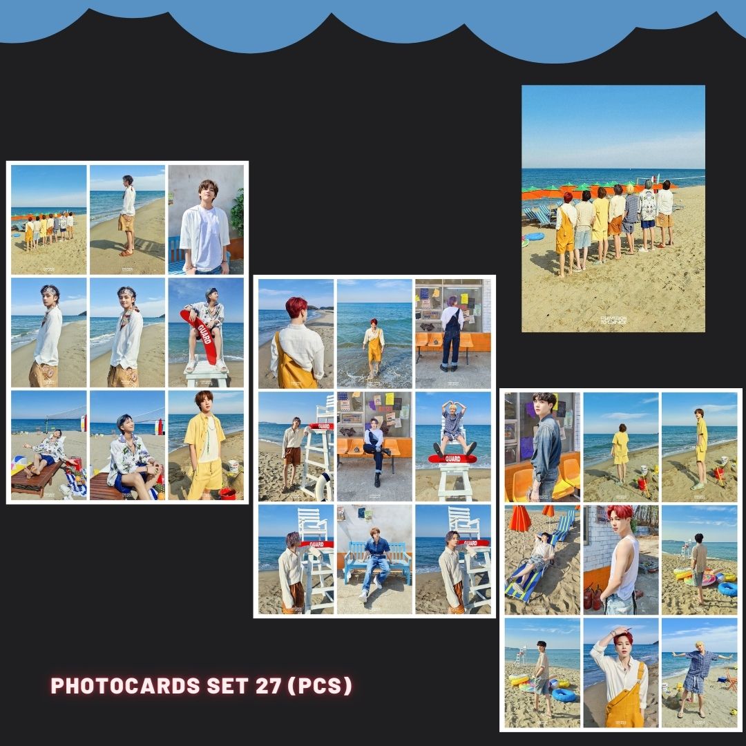 BTS  '' Permission to Dance '' Fotokart Seti