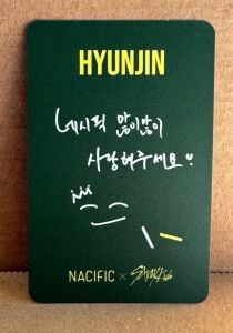 STRAY KIDS Hyunjin '' Nacific X Stray Kids '' Photocard