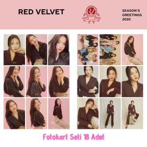Red Velvet Joy ''Season's Greetings 2020'' Fotokart Seti