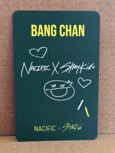 STRAY KIDS Bangchan '' Nacific X Stray Kids '' Photocard