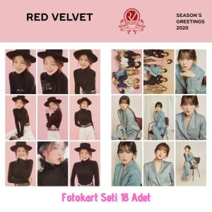 Red Velvet Irene ''Season's Greetings 2020'' Fotokart Seti