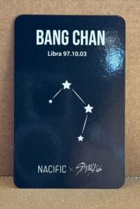 STRAY KIDS Bangchan '' Nacific X Stray Kids '' Photocard