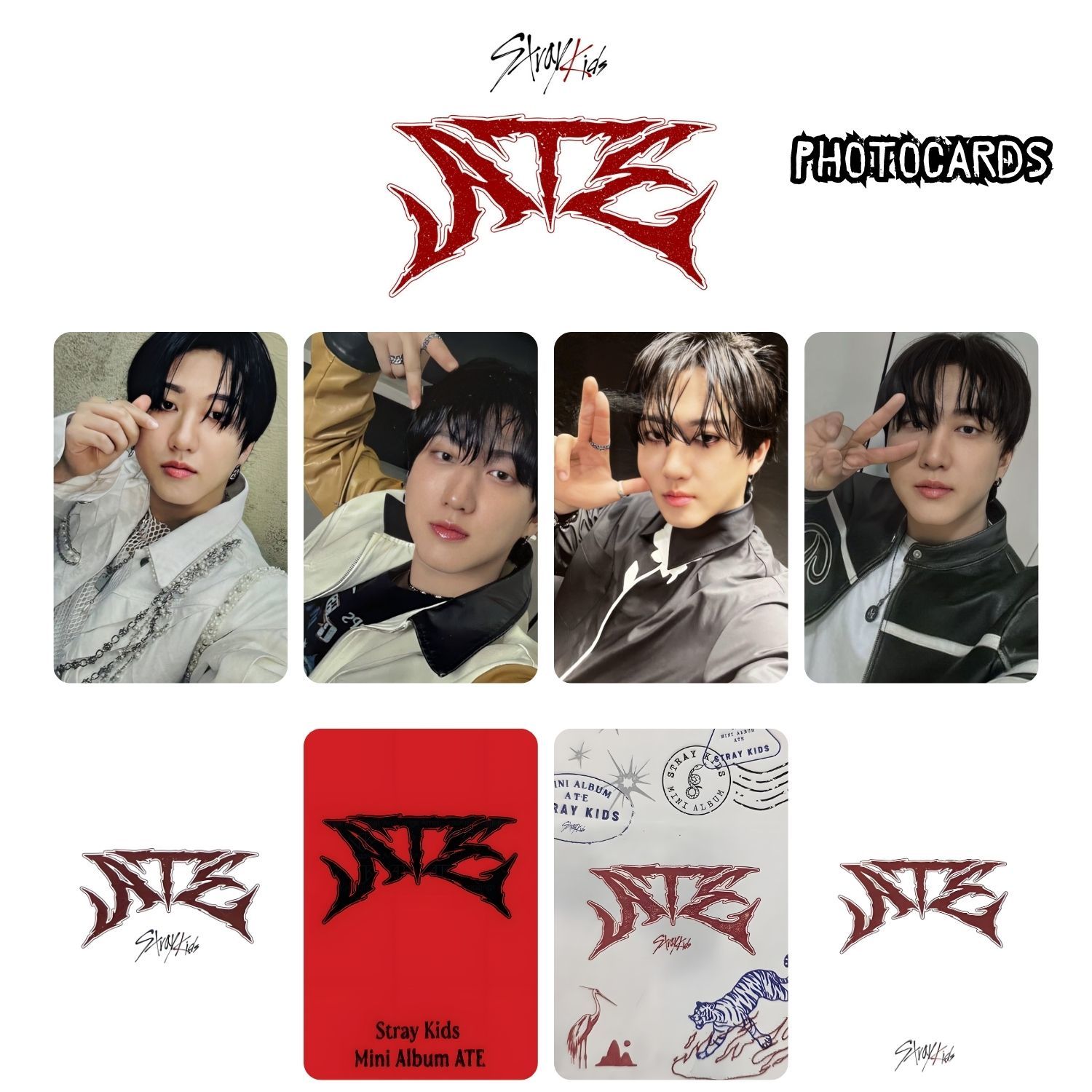 STRAY KIDS Changbin '' ATE '' Photocards Set