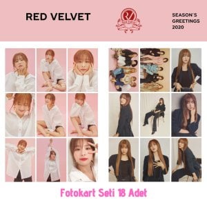 Red Velvet Seulgi ''Season's Greetings 2020'' Fotokart Seti