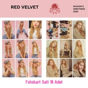 Red Velvet Yeri ''Season's Greetings 2020'' Fotokart Seti